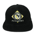 NHL - Pittsburgh Penguins Corduroy Snapback Hat 1990s OSFA Vintage Retro Football