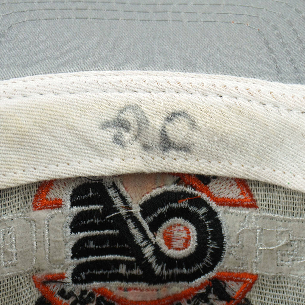 NHL (#1 Apparel) - Philadelphia Flyers Big Logo Snapback Hat 1990s OSFA Vintage Retro Hockey