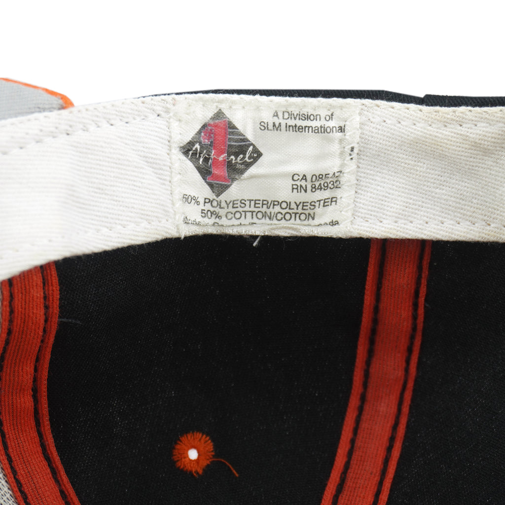 NHL (#1 Apparel) - Philadelphia Flyers Big Logo Snapback Hat 1990s OSFA Vintage Retro Hockey