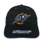 NBA (Twins) - Washington Wizards Big Logo Strapback Hat 1990s OSFA Vintage Retro Basketball