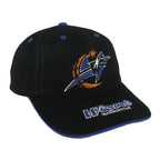 NBA (Twins) - Washington Wizards Big Logo Strapback Hat 1990s OSFA Vintage Retro Basketball