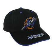 NBA (Twins) - Washington Wizards Big Logo Strapback Hat 1990s OSFA Vintage Retro Basketball