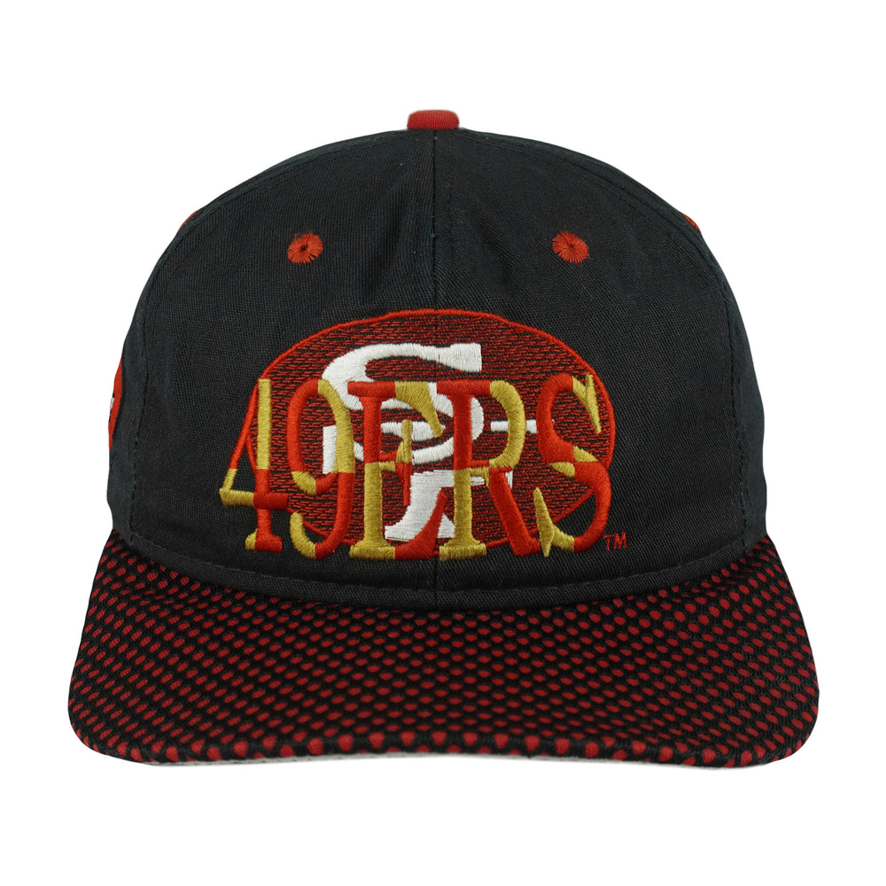 NFL (#1 Apparel) - San Francisco 49ers Bi Logo Snapback Hat 1990s OSFA Vintage Retro Football