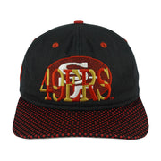 NFL (#1 Apparel) - San Francisco 49ers Bi Logo Snapback Hat 1990s OSFA Vintage Retro Football