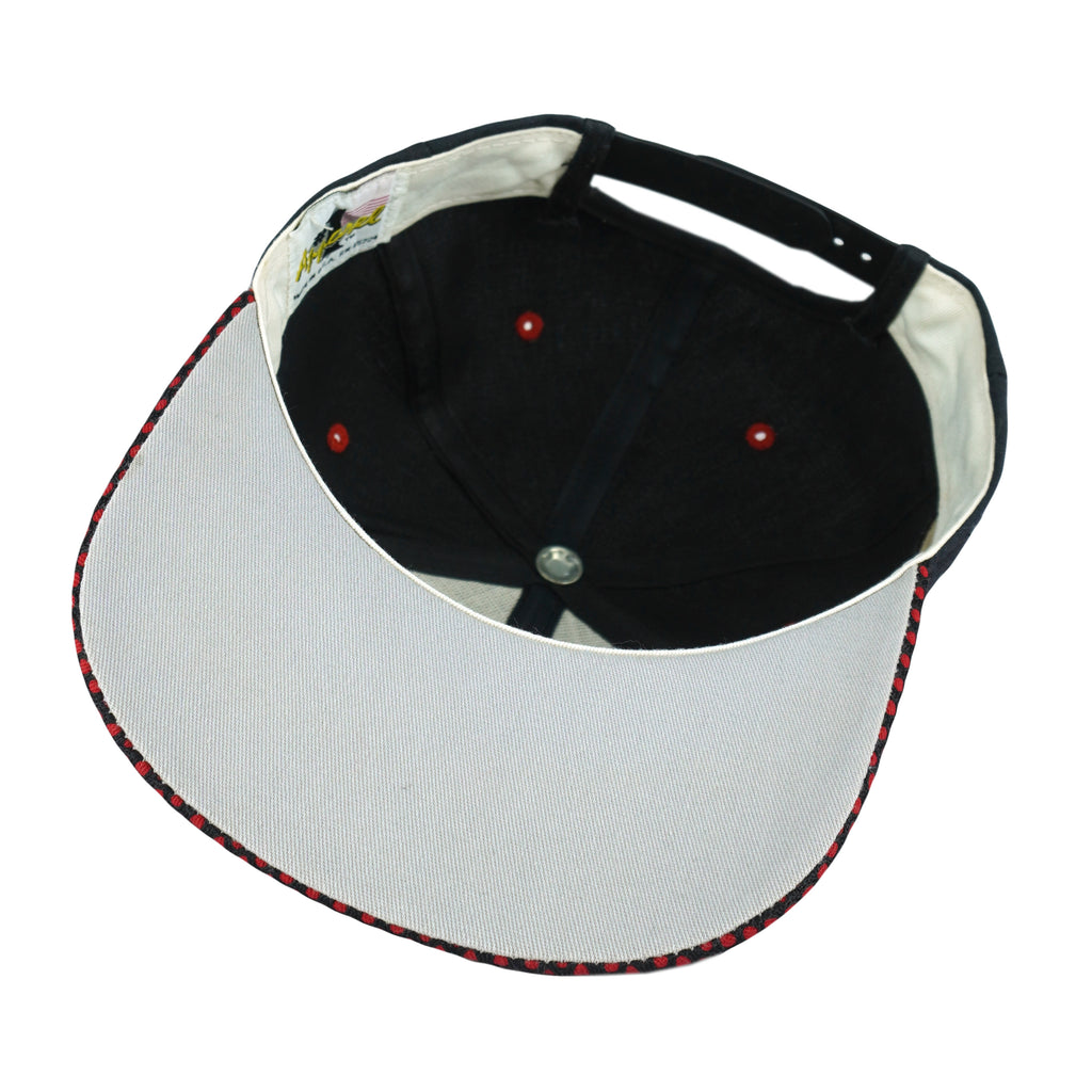 NFL (#1 Apparel) - San Francisco 49ers Bi Logo Snapback Hat 1990s OSFA Vintage Retro Football