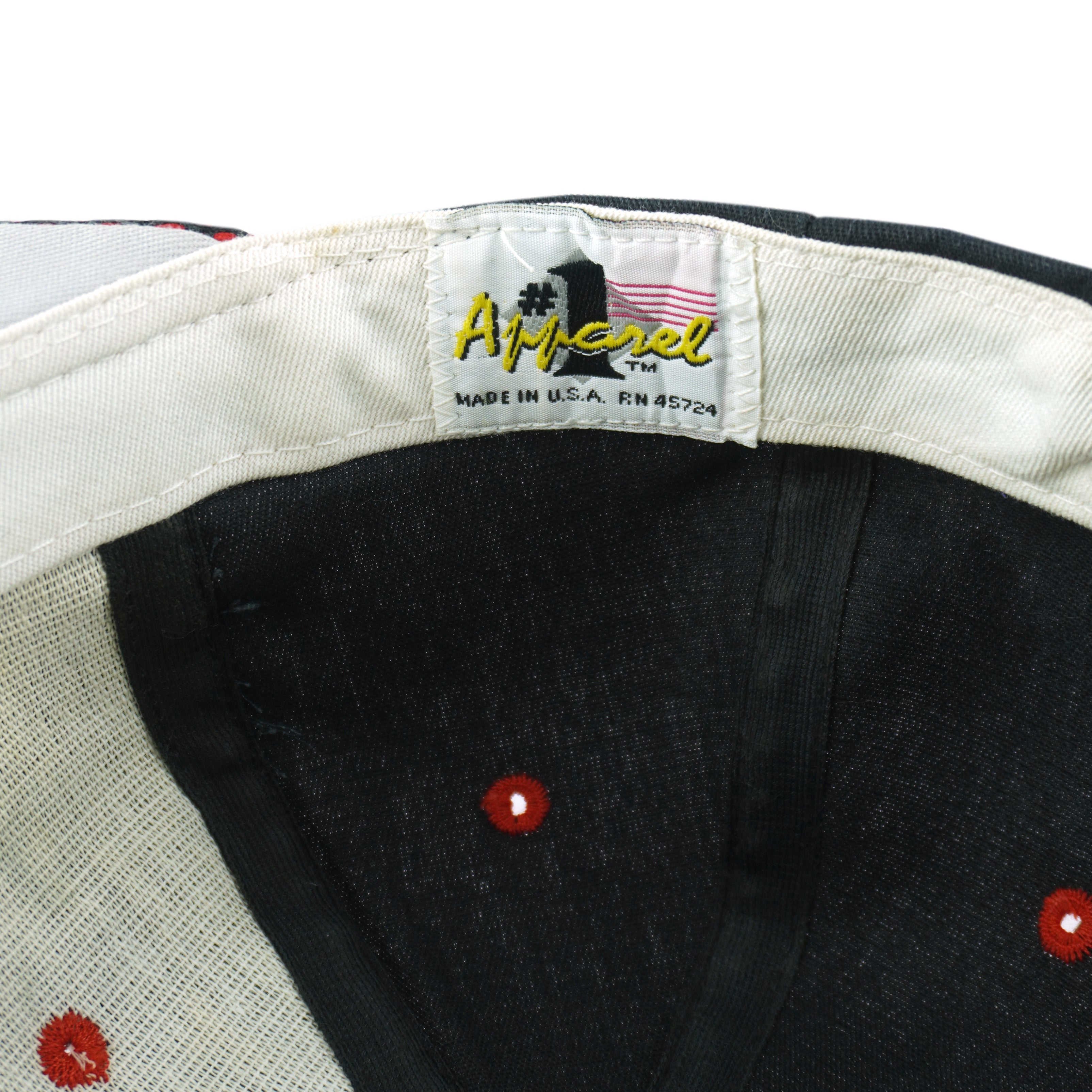 NFL (#1 Apparel) - San Francisco 49ers Bi Logo Snapback Hat 1990s OSFA Vintage Retro Football
