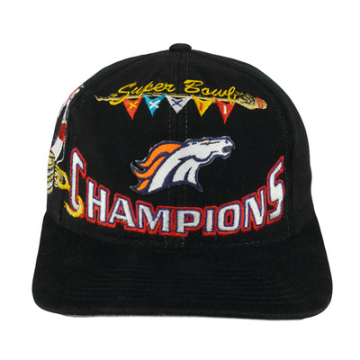NFL (Logo Athletic) - Denver Broncos Super Bowl Champions Snapback Hat 1998 OSFA