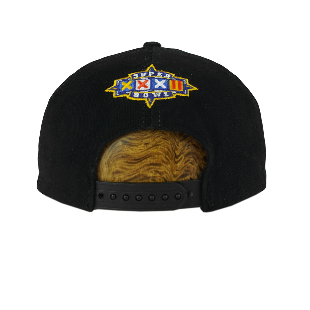 NFL (Logo Athletic) - Denver Broncos Super Bowl XXXII Snapback Hat 1998 OSFA Vintage Retro Football