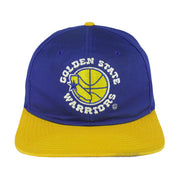 NBA (AJD)- Golden State Warriors Embroidered Snapback Hat 1990s Vintage Retro Basketball