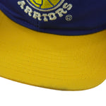 NBA (AJD)- Golden State Warriors Embroidered Snapback Hat 1990s Vintage Retro Basketball