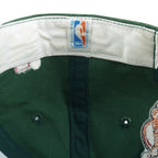 NBA (Sports Specialties) - Green & Red Seattle SuperSonics Snapback Hat 1990s OSFA Vintage Retro Basketball