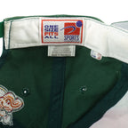 NBA (Sports Specialties) - Green & Red Seattle SuperSonics Snapback Hat 1990s OSFA Vintage Retro Basketball