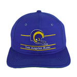 NFL (Annco) - Los Angeles Rams Spell-Out Snapback Hat 1990s OSFA