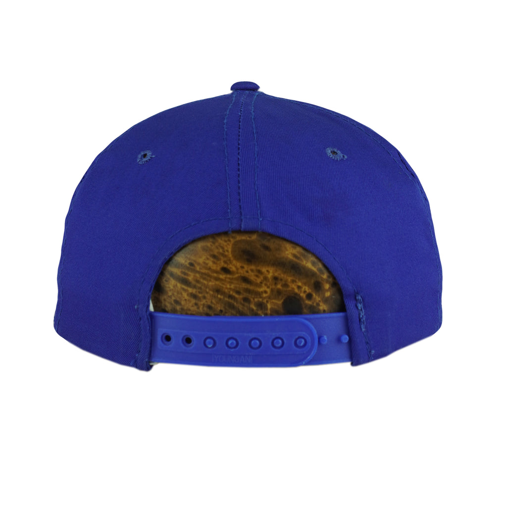 NFL (Annco) - Los Angeles Rams Spell-Out Snapback Hat 1990s OSFA Vintage Retro Football