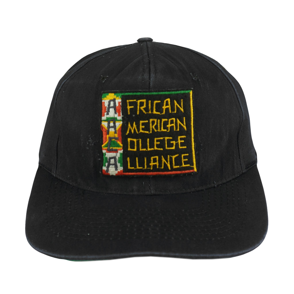 Vintage (Cobra Caps) - African American College Alliance Snapback Hat 1990s OSFA Vintage Retro
