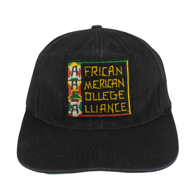Vintage (Cobra Caps) - African American College Alliance Snapback Hat 1990s OSFA