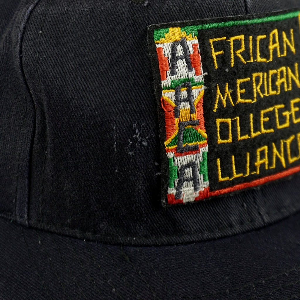 Vintage (Cobra Caps) - African American College Alliance Snapback Hat 1990s OSFA Vintage Retro