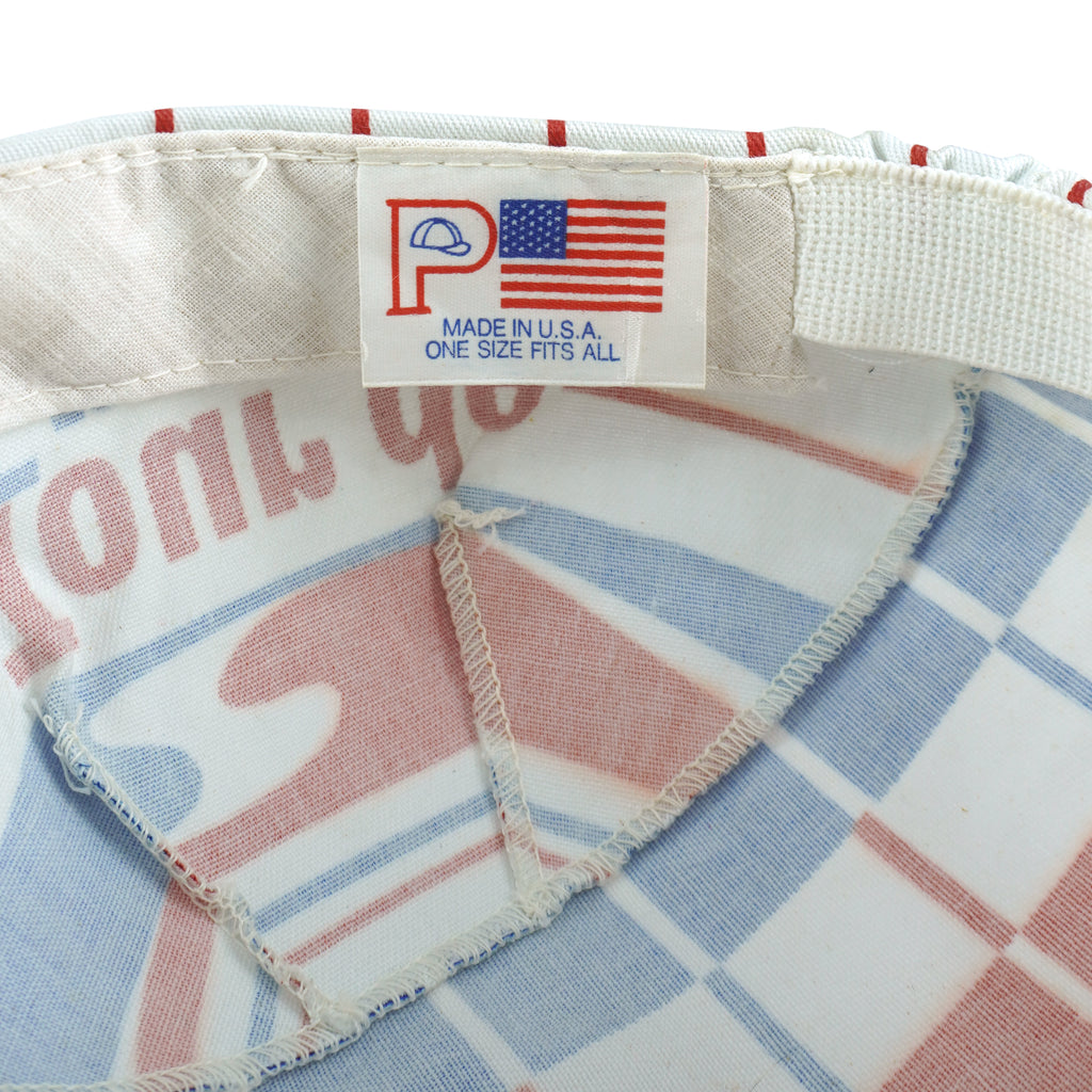 Vintage - Tour de France Eiffel Tower News Boy Hat 1990s OSFA Vintage Retro