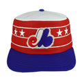 MLB - Montreal Expos Snapback Painter Hat 1990s OSFA Vintage Retro Baseball