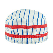 MLB - Toronto Blue Jays Pinstripe Painter Pillbox Hat 1990s OSFA Vintage Retro Baseball