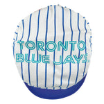 MLB - Toronto Blue Jays Pinstripe Painter Pillbox Hat 1990s OSFA Vintage Retro Baseball