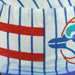 MLB - Toronto Blue Jays Pinstripe Painter Pillbox Hat 1990s OSFA Vintage Retro Baseball