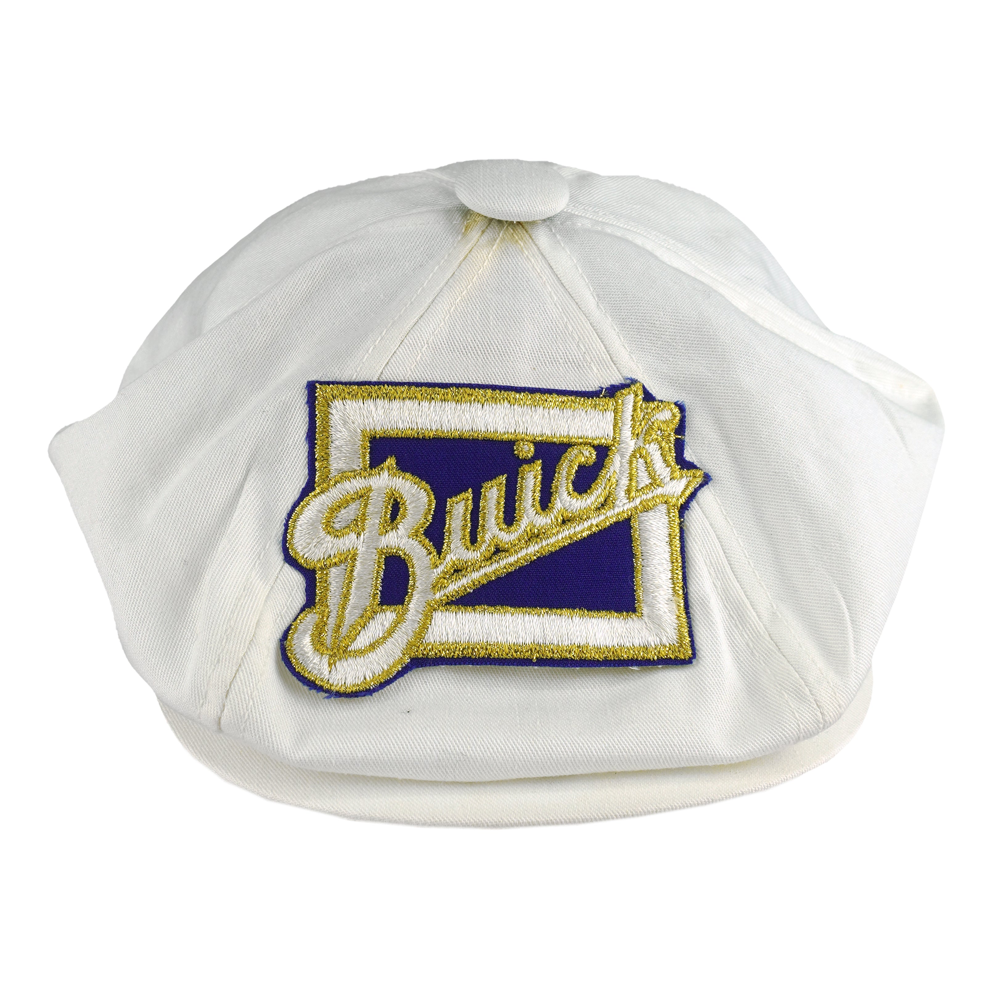 Vintage - Buick Embroidered NewsBoy Hat 1990s OSFA Vintage Retro