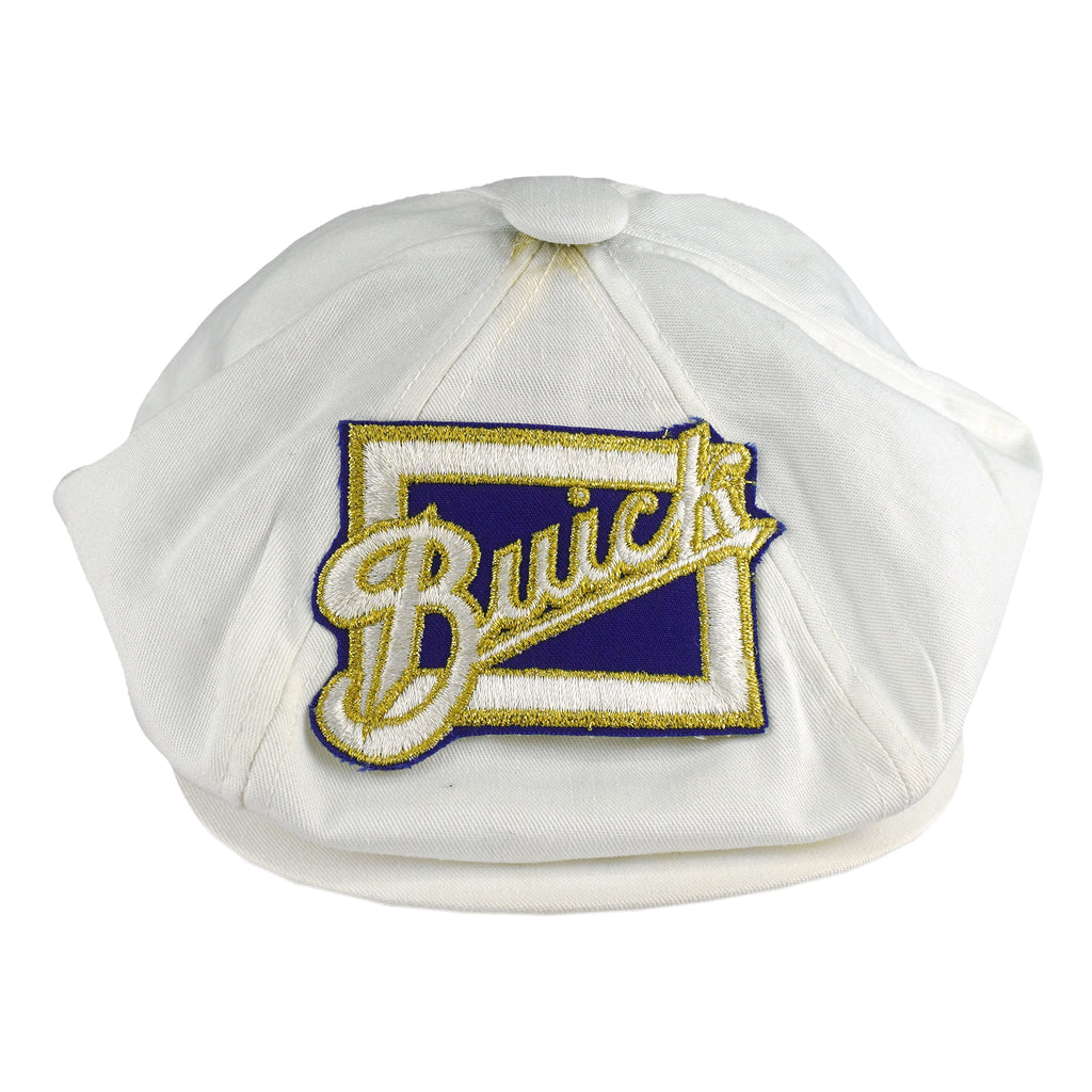 Vintage - Buick Embroidered NewsBoy Hat 1990s OSFA Vintage Retro