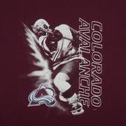 NHL (M&O) - Colorado Avalanche Player T-Shirt 1990s Large Vintage Retro Hockey
