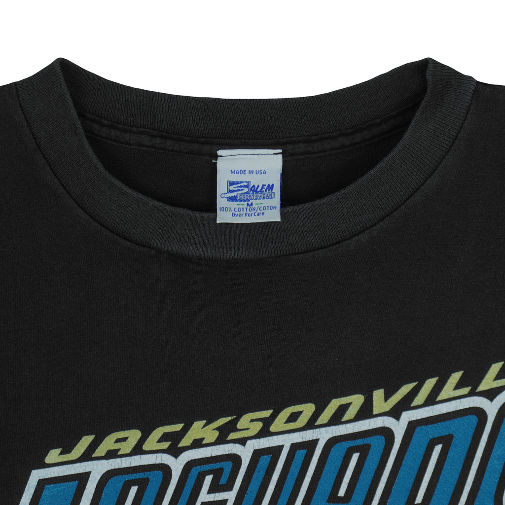 NFL (Salem) - Jacksonville Jaguars Animal T-Shirt 1993 Medium Vintage Retro Football