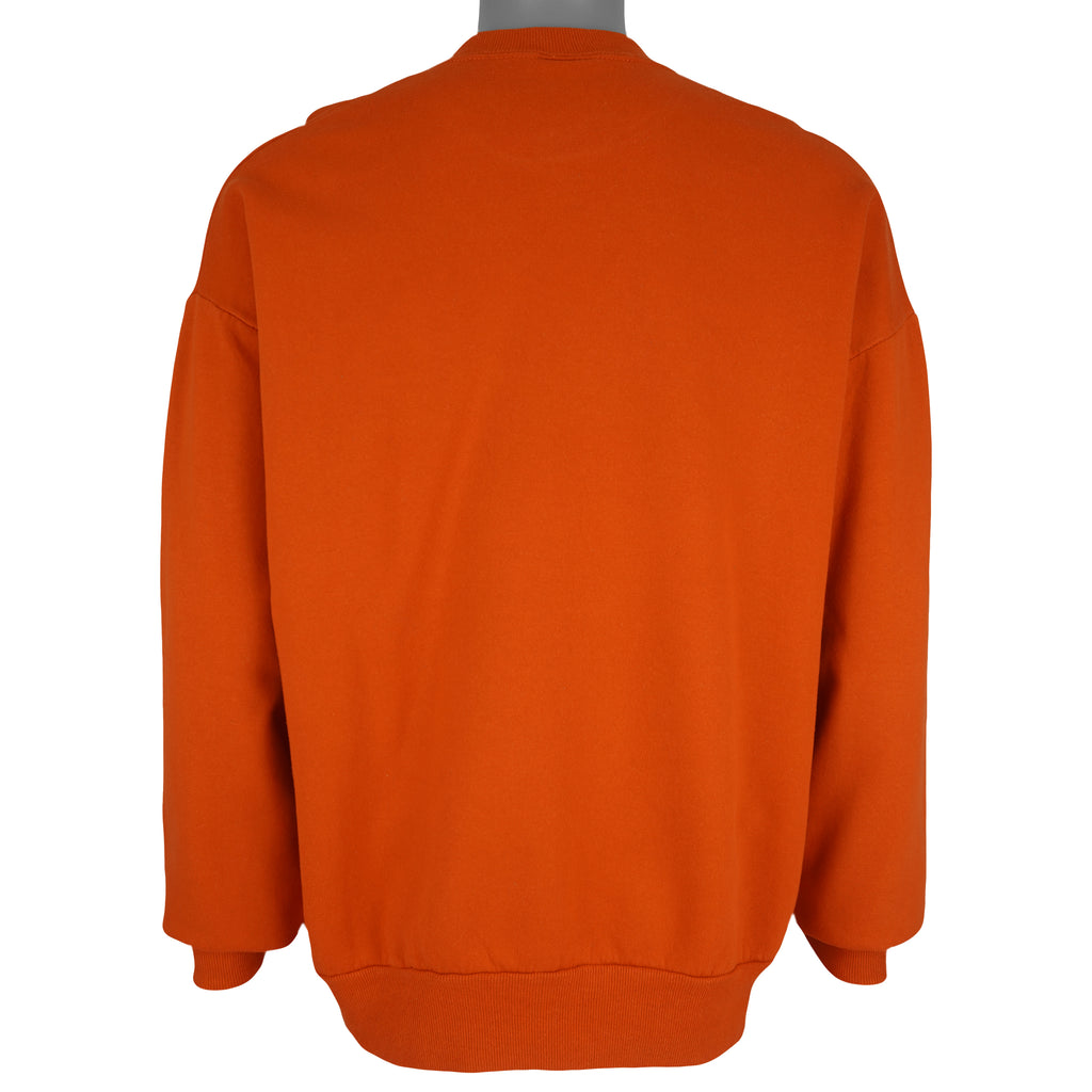NCAA (Red Oak) - Auburn Tigers Embroidered Sweatshirt 1990s Large Vintage Retro