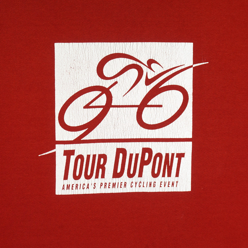 Vintage (Jerzees) - Tour DuPont America's Premier Cycling Event Sweatshirt 1990s Large Vintage Retro