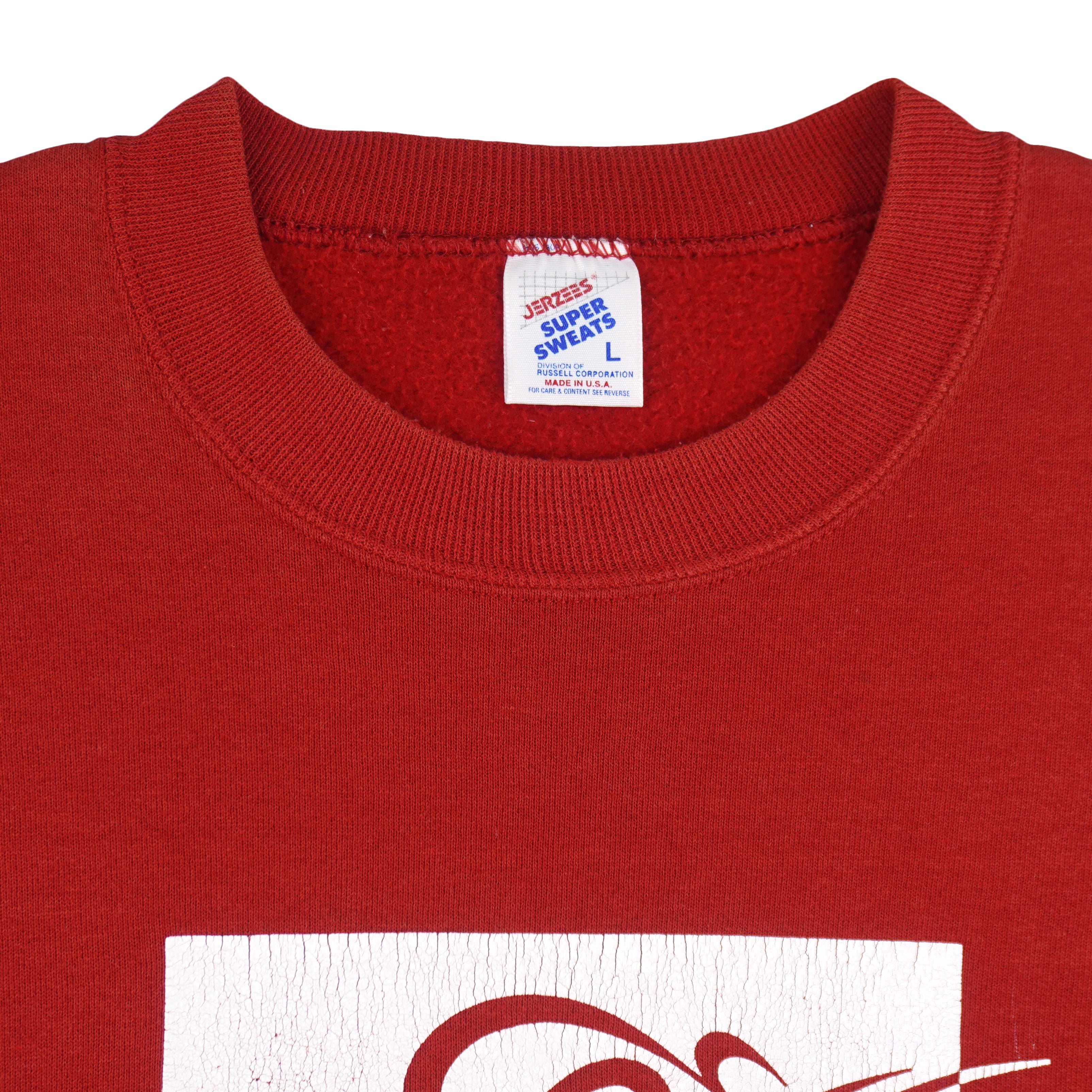 Vintage (Jerzees) - Tour DuPont America's Premier Cycling Event Sweatshirt 1990s Large Vintage Retro