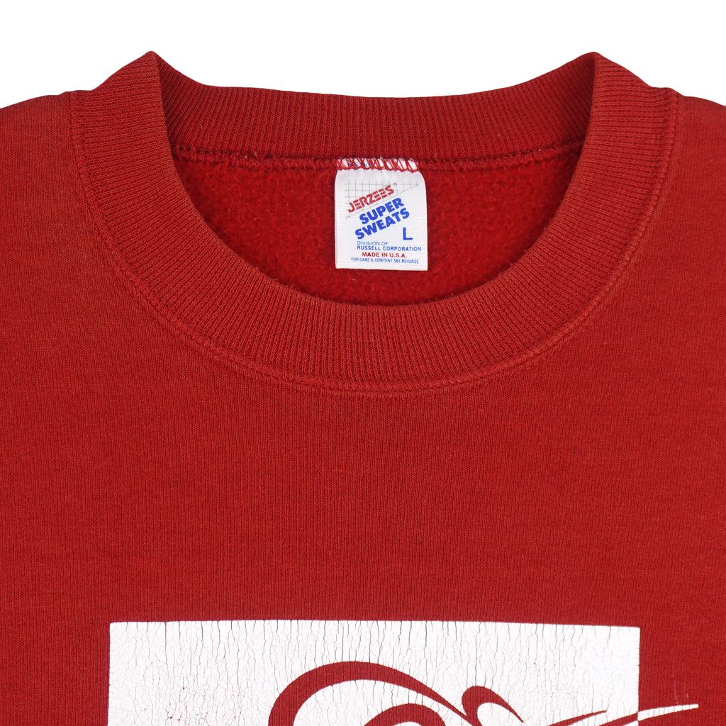 Vintage (Jerzees) - Tour DuPont America's Premier Cycling Event Sweatshirt 1990s Large Vintage Retro