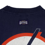 NHL (Softwear) - Winnipeg Jets Single Stitch T-Shirt 1993 Large Vintage Retro Hockey