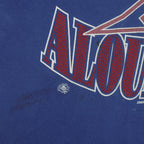 Starter (CFL) - Montreal Alouettes Single Stitch T-Shirt 1996 Large Vintage Retro Football