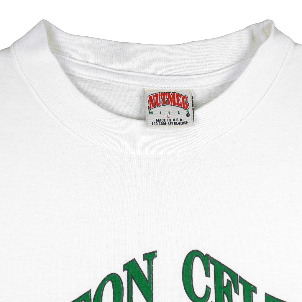 NBA (Nutmeg) - Boston Celtics Eastern Conference T-Shirt 1990s Large Vintage Retro Basketball