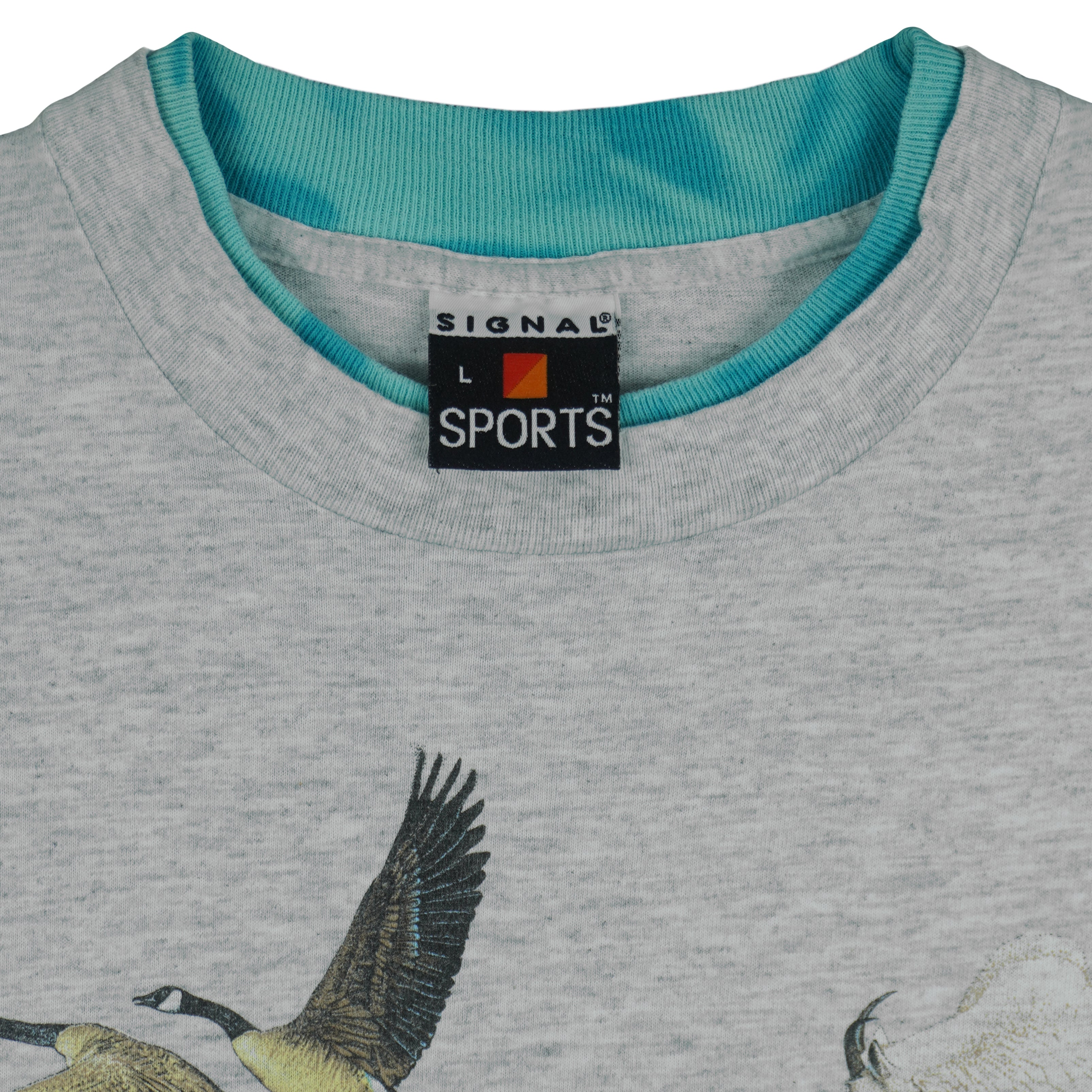 Vintage (Signal Sports) - Bear Country U.S.A Animals Roll Up Sleeves T-Shirt 1991 Large Vintage Retro