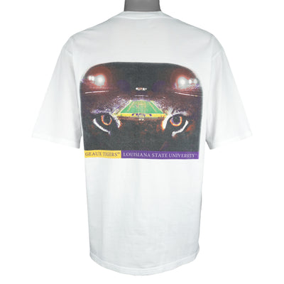 NCAA - LSU Tigers Stadium T-Shirt 1990s Large