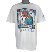 Vintage (Hanes) - Atlanta Olympic Games Always Coca Cola T-Shirt 1996 X-Large Vintage Retro
