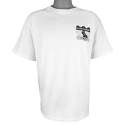 Vintage (H.L.Miller) - Coed Naked Trucking Single Stitch T-Shirt 1990s Large Vintage Retro