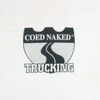 Vintage (H.L.Miller) - Coed Naked Trucking Single Stitch T-Shirt 1990s Large Vintage Retro