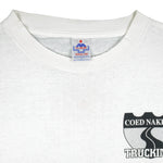 Vintage (H.L.Miller) - Coed Naked Trucking Single Stitch T-Shirt 1990s Large Vintage Retro