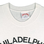 NFL (Nutmeg) - Philadelphia Eagles Big Logo Football Jersey 1990s Large Vintage Retro Football