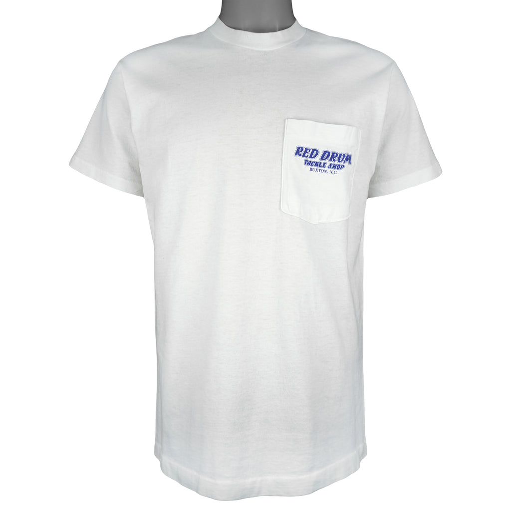 Vintage (Fruit Of The Loom) - Fish Naked Single Stitch T-Shirt 1993 Medium Vintage Retro