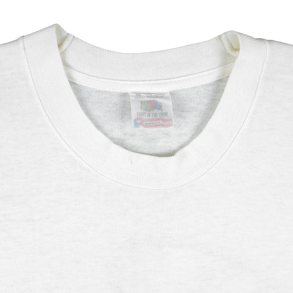 Vintage (Fruit Of The Loom) - Fish Naked Single Stitch T-Shirt 1993 Medium Vintage Retro