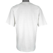 MLB (Logo 7) - Los Angeles Dodgers Single Stitch T-Shirt 1989 Medium Vintage Retro Baseball