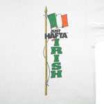 Vintage (Coed Sportswear) - Just Hafta Be Irish Single Stitch T-Shirt 1990s Large Vintage Retro