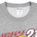NASCAR (Jerzees) - Ricky Rudd #21 Crew Neck Sweatshirt 1990s X-Large