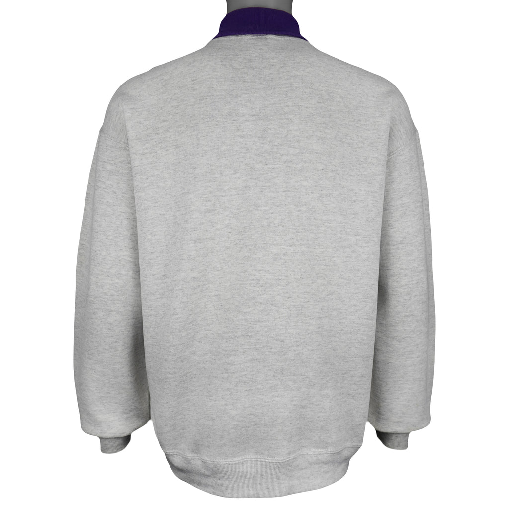 Vintage (Jerzees) - Montana State University Turtleneck Sweatshirt 1991 Large Vintage Retro